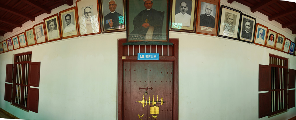 Museum inside Champakulam Church